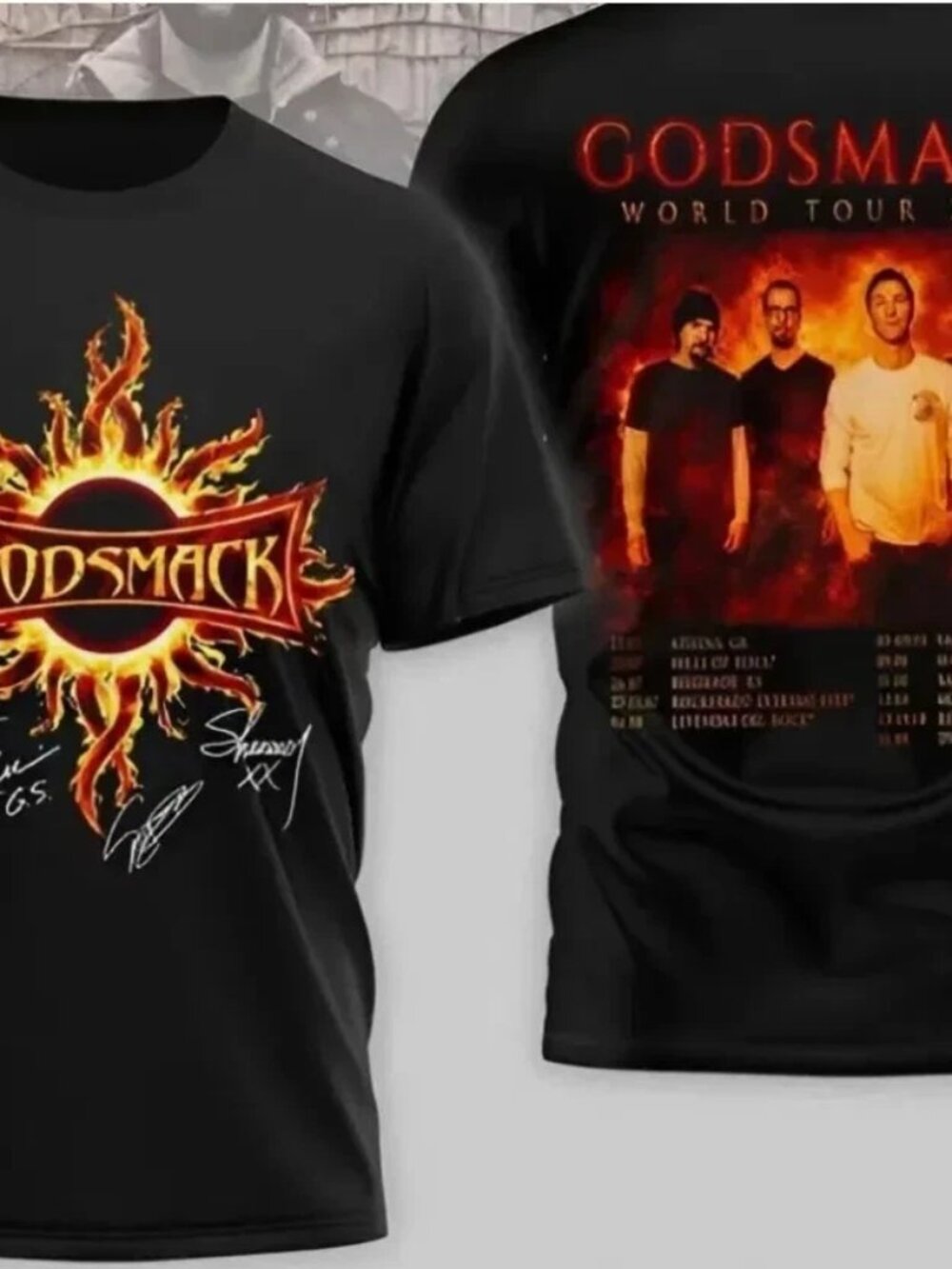 Godsmack World Tour 2026 T-Shirt